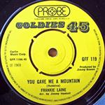 Frankie Laine - You Gave Me A Mountain / To Each His Own