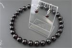 GRANAAT Ketting/oorhanger-set
