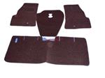 Mattenset Amazon 4 delen zwart velours Volvo onderdeel 1301