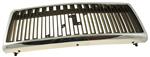 Grille 240+260 chroom/zwart 1986+ met embleem origineel Volvo Volvo onderdeel 1312656