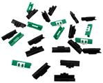Klem sierlijst voorruit 240+260 voor plakruit 1985+ set 23 st(sierlijst met rubber rand) Volvo onder