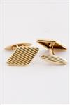Antieke gouden manchetknopen