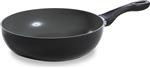 BK Easy Basic Ceramic steelwok Ø 28 cm - anti-aanbak - PFAS-vrij - krasvast-niet voor inductie ( ver