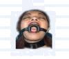 SM sex product, leder-mondgag.