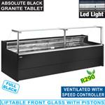 VZ30/B5-VR2 - GEVENT.GEKOELDE VITRINER/90° MET RESERVE