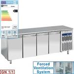 TG4N/L - GEVENT. KOELTAFEL 4 DEUREN GN1/1 550L