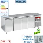 TG4B/H-R2 - DIEPVRIESTAFEL GEVENTILEERDE 4 DEUREN GN1/1