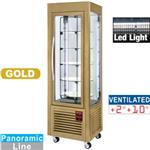 SNE/RN-C5 - PANOR.VITRINE 5DRAAIEN.PLAT.360L GOLD