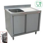 L1411D-AS - SPOELTAF. BAK 600x500xh275 1 AFD.R O/KAST