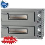 WR-FD24-MT - ELEKTRISCHE OVEN 2x 4 PIZZA'S, D.330mm 2 KAM