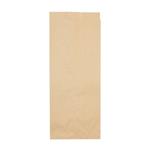 Papieren snackzak 130 + 85 x 320 mm (per doos)