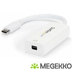 StarTech.com CDP2MDP 3840 x 2160Pixels Wit USB grafische adapter