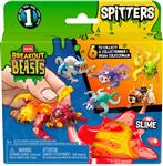 Mega bloks breakout beast spitters - 1 exemplaar - Spaar ze allemaal - Slijm met speelfiguur