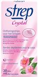 Strep Crystal 20 Ontharingsstrips Voor Het Lichaam Transparant Bm 6011