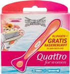 Wilkinson Sword Scheermesjes - Quattro For Women - 3 Mesjes+Houder