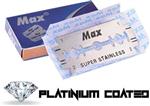 Max Superior Platinum scheermesjes Double Edge Blade - 2x5 Stuks
