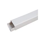 Witte goot per meter 90 mm