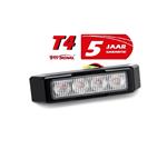 911 Signal Top Kwaliteit T4 LED Flitser 4 x 3 watt ECER65 IP67 12/24V **5 jaar Garantie** >>Super Aa