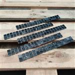 MTC Marmer Strip Zwart 3x30cm