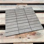 Durstone Forum Olive Listas 3x10 Mozaïek 30x30cm