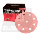 Indasa Rhynogrip RED Line klittenband discs 125mm met 8 + 1 gaten I125