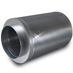 Koolstoffilter lichtgewicht 1500 m3/h - flens 200