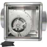 geïsoleerde afzuigbox 1000 m3/h