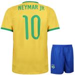 Kingdo Brazilie Voetbaltenue Neymar - Kind en Volwassenen