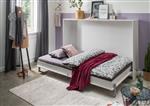 Opklapbed Juist wit horizontaal 2-persoons - BK beds