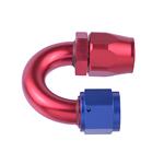 Reusable swivel hose ends - 180 Graden-AN4