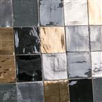 Handvormtegels 13x13 Gold Platinum Black en Grey-55m²