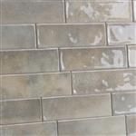 Wandtegels handvorm 6,5x20 cm Grigio glans-35m²