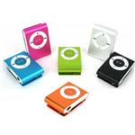 MP3 speler mini shuffle formaat micro sd sport + clip *8 kleuren*