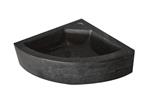Hardstenen hoekfontein 30x30x10