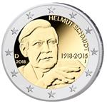 Duitsland 2 Euro 2018 Helmut Schmidt