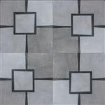 Keramische portugese vintage vloertegels 20,5x20,5 type 3-59m²