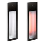 Sunshower Square Pure 2.0 Black inbouw Infrarood