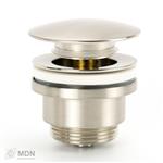 Luxe universele klik waste afvoer dop afsluitbaar 5/4