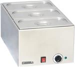 Bain-Marie met 3 x GN 1/3 - Casselin - CBM3