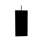 Losse Houten Boxspring Poten set zwart 15 cm 6x