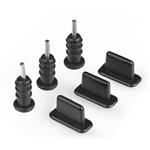 Iphone Lightning anti-stof plug (5 sets)