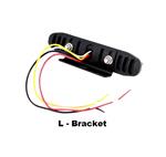 E6  Hoog kwaliteit Dual Colour (2 Kleuren) Led Flitser 2 x 6 x 3 watt R65 KLASSE I en II 12/24V