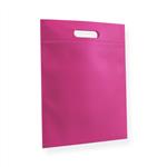 Non Woven draagtas 400 mm x 450 mm Roze