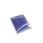 Folie envelop Blauw transparant 164x110mm A6/C6