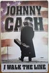 Johnny cash vlag reclamebord
