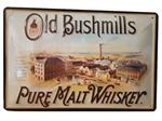 Old Bushmills reclamebord