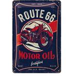 Route 66 motor oil reclamebord