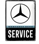 Mercedes-benz service reclamebord