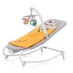 Kinderkraft Wipstoel - schommelstoel Felio 2 - Forest Yellow - Bouncer - Babyrocker - Peuterstoeltje