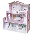 Free2Play by FreeON - Houten Poppenhuis - Sprookjeshuis - Roze